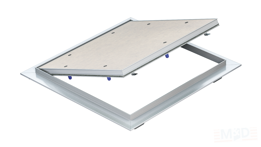 Revizní dvířka prachotěsná vyndávací od 200x200 mm