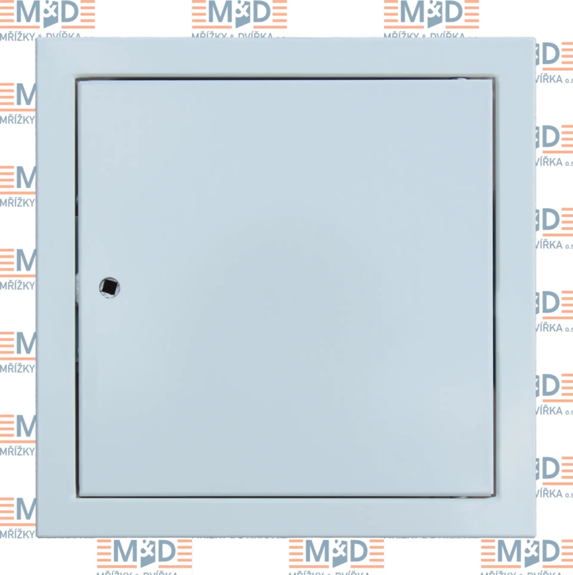 Revizní dvířka 200x200 mm bílá uzamykatelná