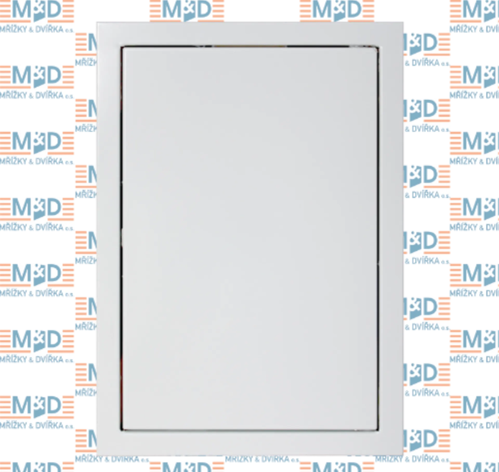 Revizní dvířka 300x600 mm bílá tlačný zámek