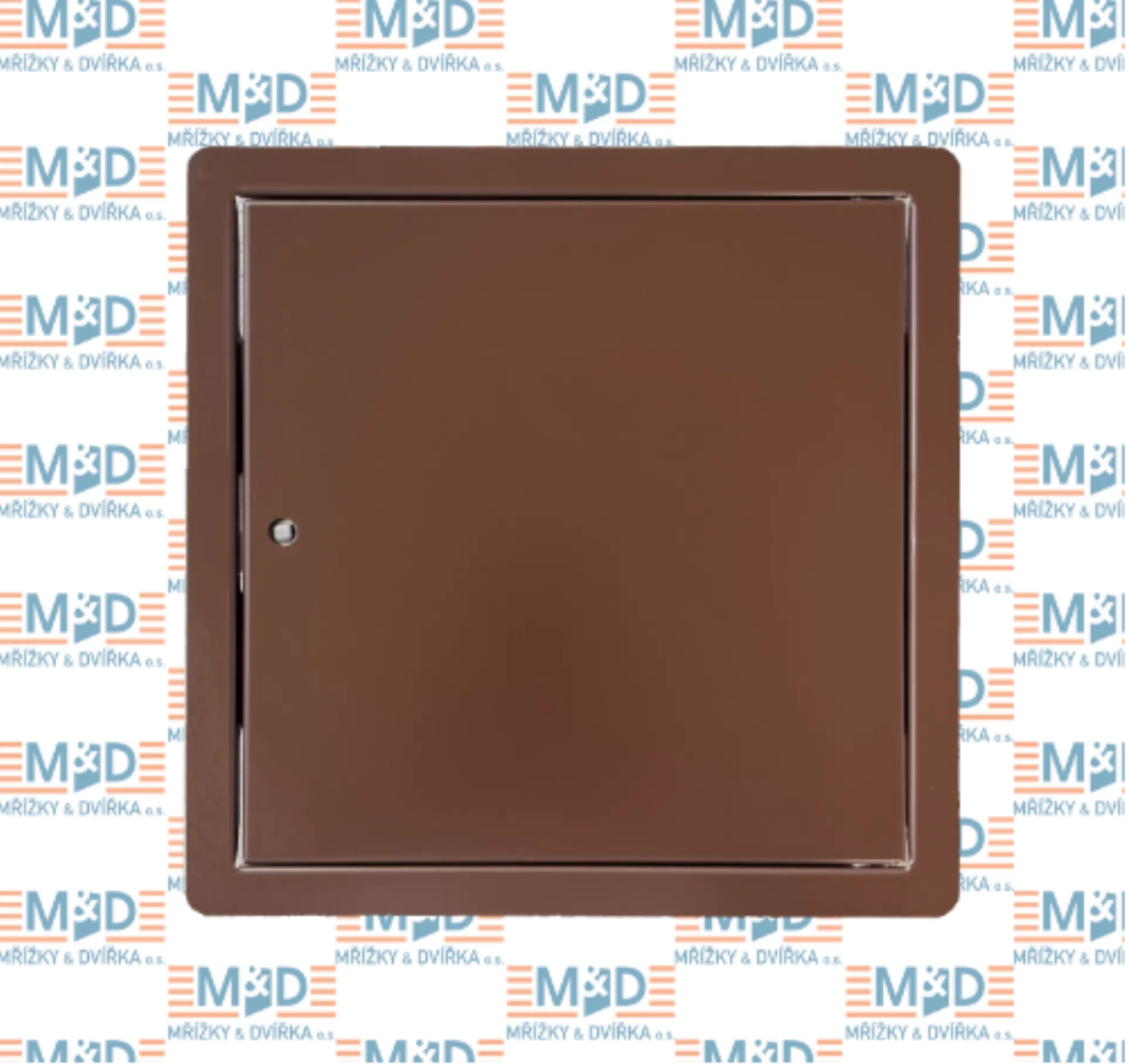 Revizní dvířka 200x200 mm hnědá uzamykatelná