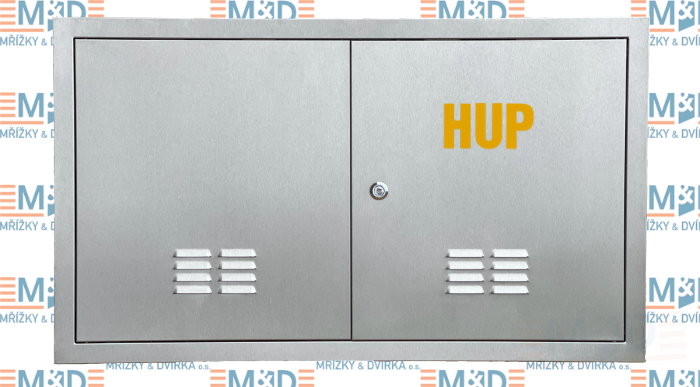 Revizní dvířka nerezová 1300x800 mm HUP plynoměru
