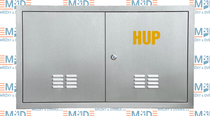 Revizní dvířka nerezová 1300x800 mm HUP plynoměru