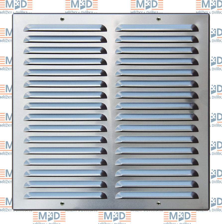 Stavební průvětrník 300x300 mm hliník