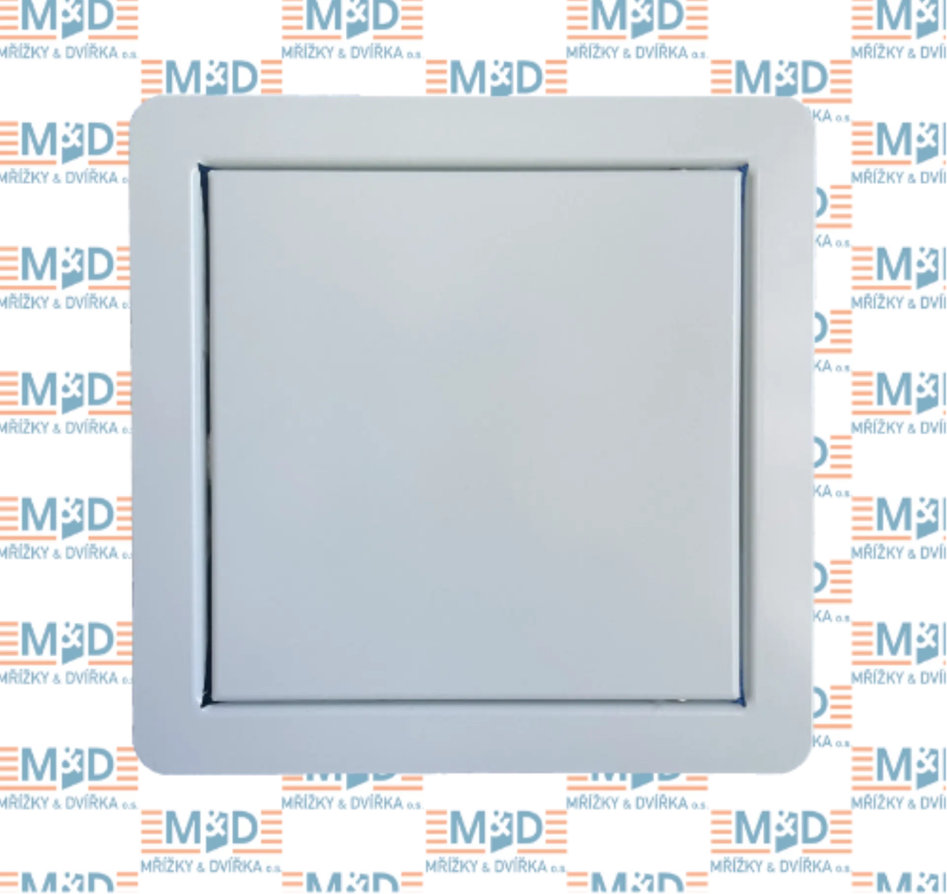 Revizní dvířka 150x150 mm bílá tlačný magnet