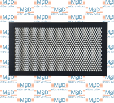 Větrací mřížka 500x260 mm HEXA antracitová
